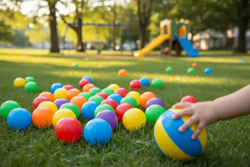 משחקי כדור לילדים - רעיונות לגילאי גן