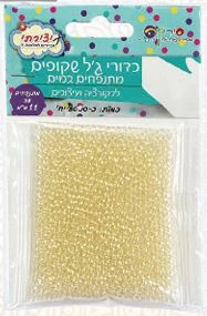 כדורי ג';ל שקופים מתנפחים במים כמות -5000