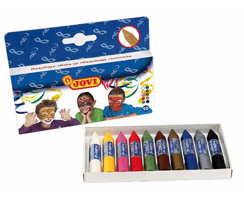 סט 10 צבע איפור -10סטיק מבית JOVI