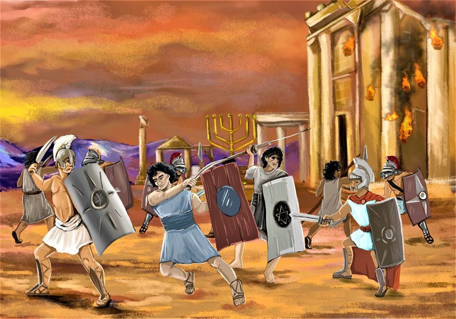 ספר אינטרקטיבי חנוכה