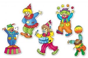 ליצן לקישוט 36 יח