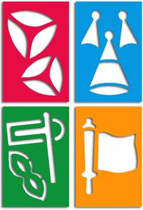 סט שבלונות לפורים