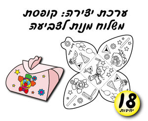 משלוח מנות לצביעה והרכבה 18 יחי