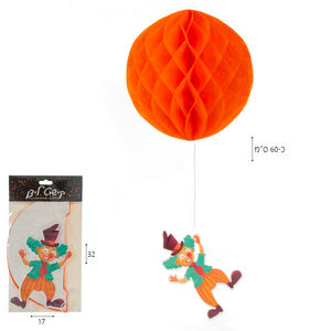 קישוט ליצן לתליה 60 ס"מ