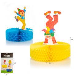 קישוט ליצן לעיצוב שולחן  1 יחי