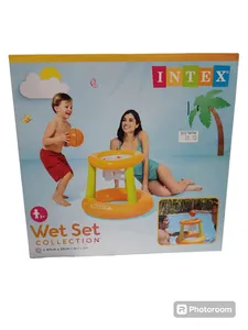 כדור וסל מתנפח לבריכה