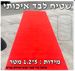 שטיח לבד 5X1.25