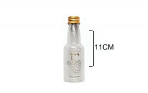 בקבוק יין 60 מ"ל זהב 12 יח'