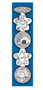 מובייל מחובר מקרטון 36 יחדות