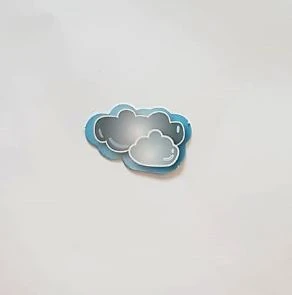 חיתוך קרטון עננים 40 יח