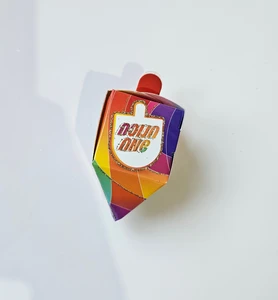 קופסת סביבון קטנה צבעונית 10 יח