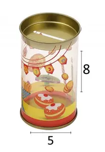 קופת חיסכון חנוכה שמח 12 יח'