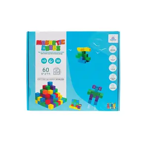 משחק קוביות מגנט 60 חלקים