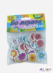 מדבקות סול מודפסות פרחים