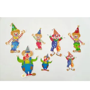 קישוט קיר ליצנים