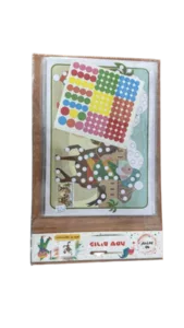 דף יצירה עם מדבקות ליצן 10 יח'