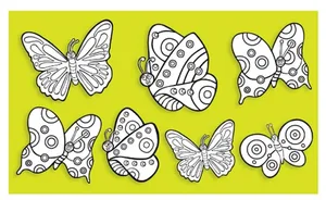 פרפרים לצביעה