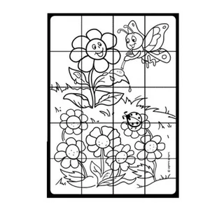 פאזל ליצירה תמונה אביבית 36 יח