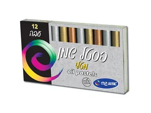 צבעי פסטל שמן מטאלי