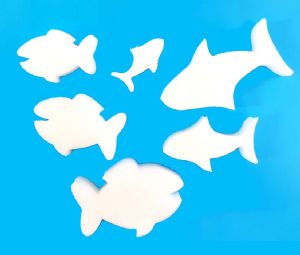 חותמות ספוג דגים