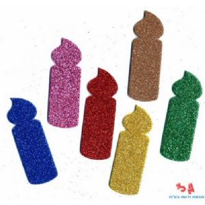 נרות סול נוצץ קטן