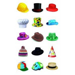 מדבקות כובעים