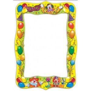 מסגרת לתמונה ליצנים A5