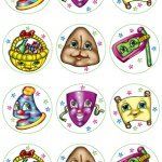 מדברות סמלי פורים מחייכים