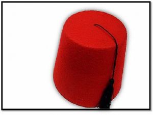 תרבוש לבד אדום