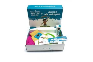 ערכת הקפצת בועות + אבקת באבלס להכנת 10 ליטר נוזל בועות