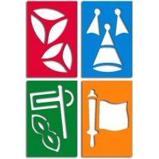 סט שבלונות לפורים