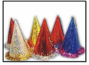 כובע ליצן 34 ס"מ 12 יח