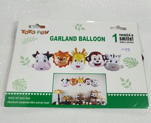 שרשרת בלון חיות