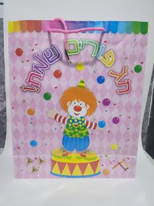שקית נייר פורים 30*25
